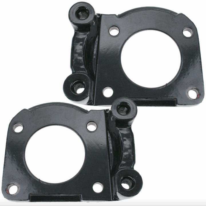 1965 1966 1967 FORD MUSTANG FRONT CALIPER MOUNTING BRACKETS PAIR #C5ZZ-2B134/5-B