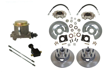 1964-66 Mustang Front Disc Brake Conversion Kit w/Master Cylinder -11" Rotor