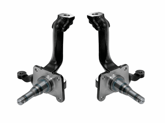 1964-69 Mustang Heavy duty V8 Spindles w/Premium Bearings and spindle kit Force 10 Brakes