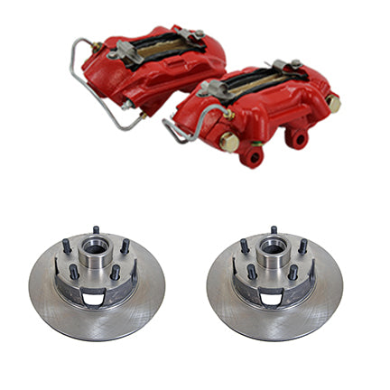 1957–1968 Ford & Mercury Drum-to-Disc Conversions, 4-Piston