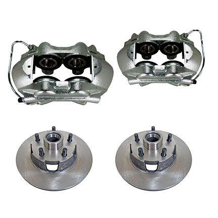 1957–1968 Ford & Mercury Drum-to-Disc Conversions, 4-Piston