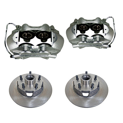 1957–1968 Ford & Mercury Drum-to-Disc Conversions, 4-Piston