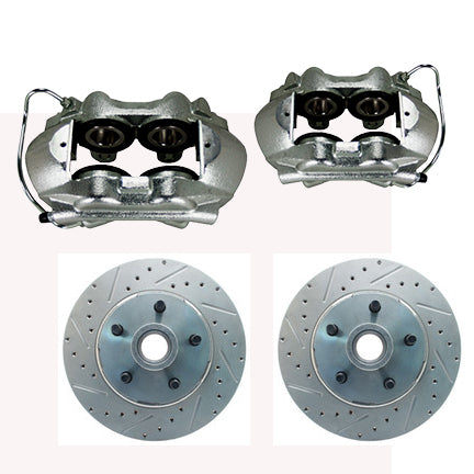 1957–1968 Ford & Mercury Drum-to-Disc Conversions, 4-Piston