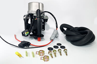 12V Brake Booster Rotary Vacuum Pump kit with install kit, UP50, ultra quiet