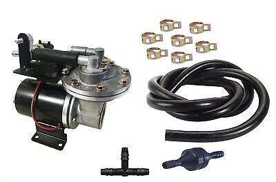 Brake Booster Premium Vacuum Pump -12 V "Plug and Play" w/ installation kit