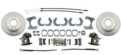 Ford 9" Standard Rear Disc Brake Conversion Kit, Universal Ford Cars Rear Kit Force 10 Brakes