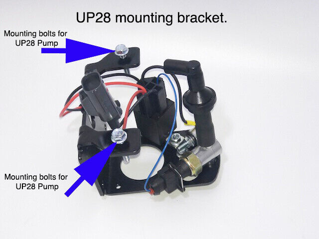 Brake Booster Vacuum Pump bracket kit with deluxe installation kit , just add pump