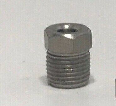 3/16 line 7/16-24 Stainless steel Inverted Flare tube nut 4 pack