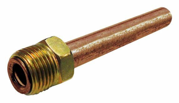 1/4" x 16"  Brake Line Nickel- Copper 7/16-24 Tube Nuts 45 Degree inverted Flare