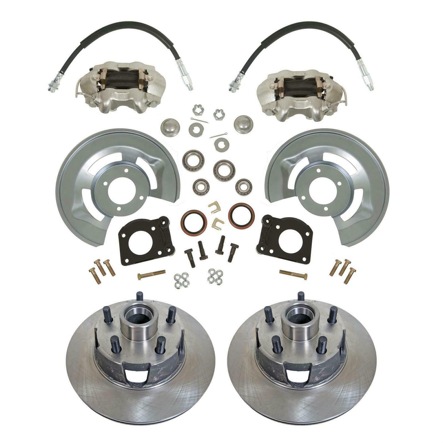 1964-69 Mustang Front Disc Conversion Kit,  lower only 11" rotors