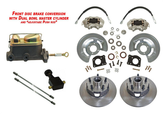 FRONT DISC BRAKE CONVERSION 62-69 FORD FAIRLANE, 63-69 FALCON & RANCHERO, MERCURY 63-69 COMET, 64-69 CYCLONE