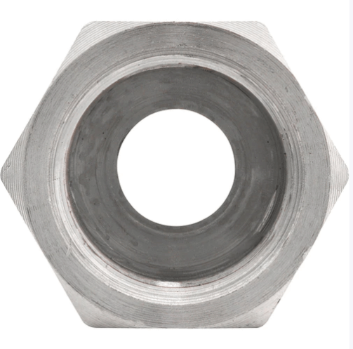 3/16" brake line Stainless brake Union, 3/8-24 thread,  bubble flare