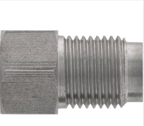 Master Cylinder Brake Line Adapter 7/16-24 Male x 3/8-24 Female Inverted Flare