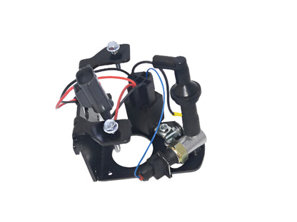 Rotary Vacuum pump bracket kit w/ switch, relay, bracket, check valve, NO PUMP