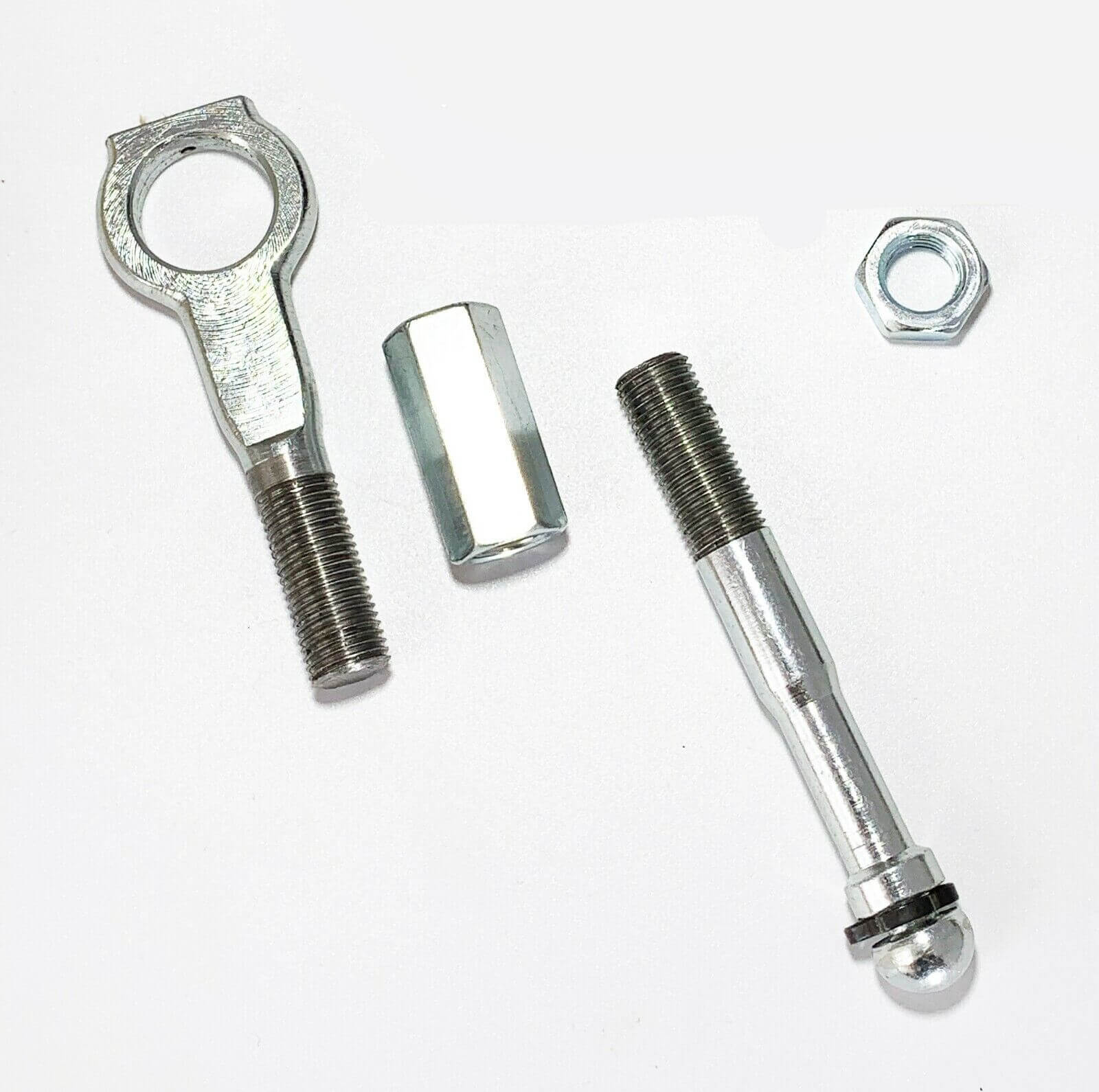 Ford Adjustable Manual Master Cyl. Push Rod w/ retainer clip & boot. Made in USA