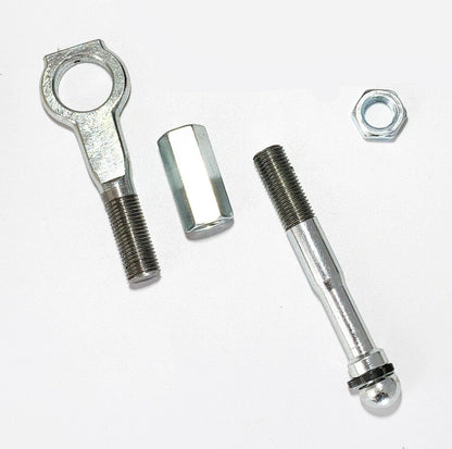 Ford Adjustable Manual Master Cyl. Push Rod w/ retainer clip & boot. Made in USA